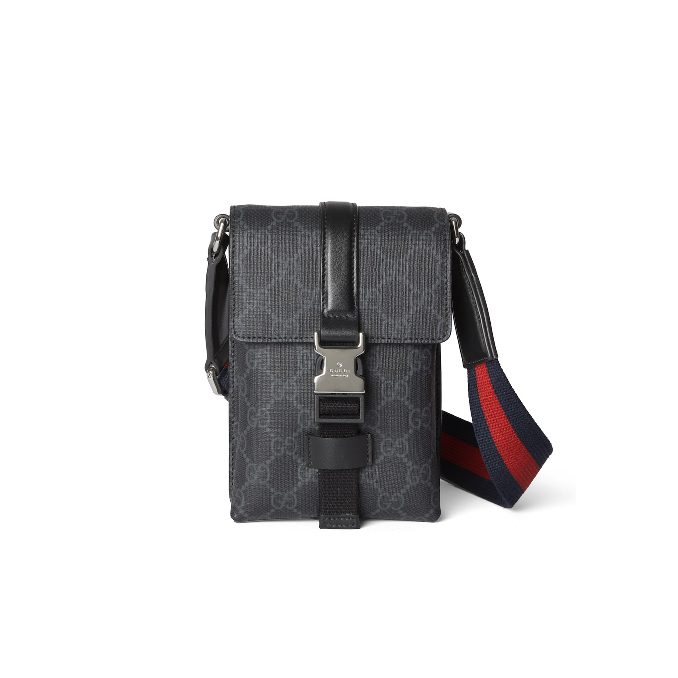 GUCCI GG BLACK SUPER MINI BAG 816954 (18*11*4cm)